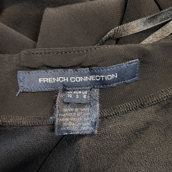 🍉 French Connection Black Wrap Dress 6 - Picture 5 of 5